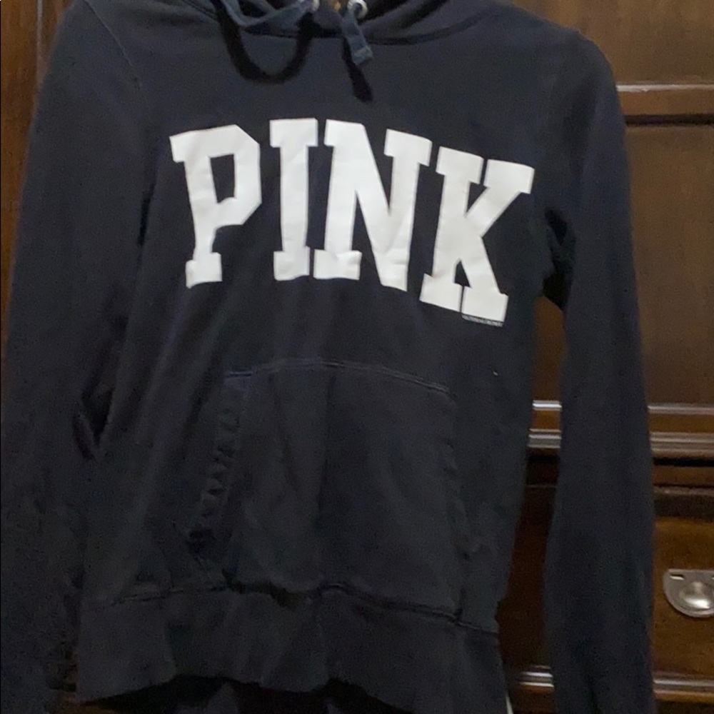 PINK Black hoodie